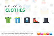 Clothes Flat Icons