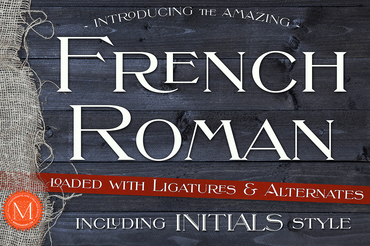 MFC French Roman in Serif Fonts - product preview 8