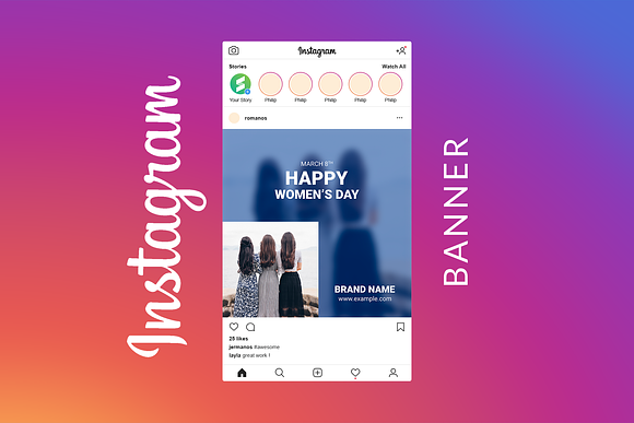 Social Media Pack - Women's Day in Social Media Templates - product preview 2