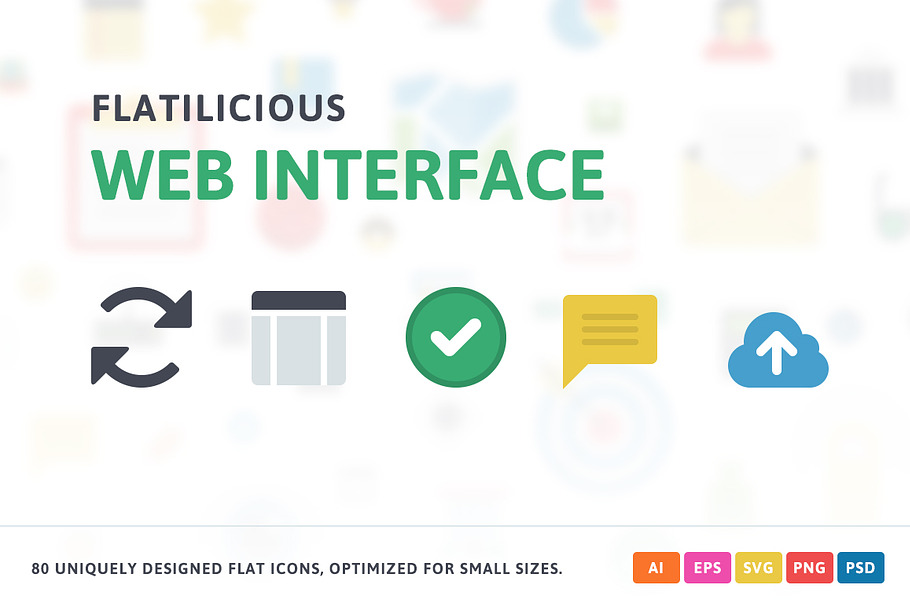 Web Interface Flat Icons