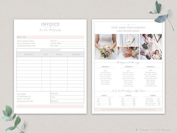 Wedding Photography Business Forms in Templates - product preview 4