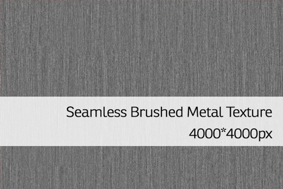 Seamless Brushed Metal Texture
