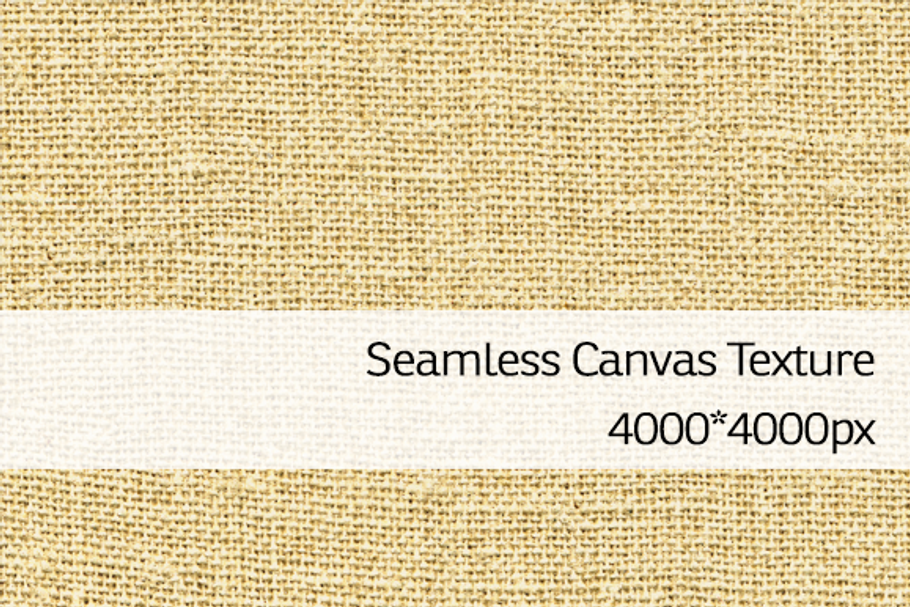 Seamless Canvas Texture
