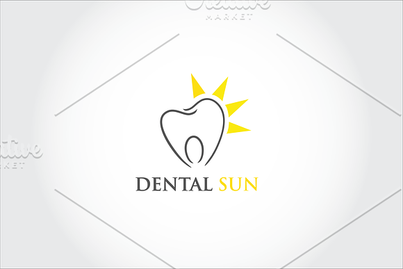 Sunny Dental Logo in Logo Templates - product preview 2