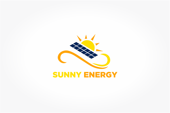 Sunny Energy Logo Template in Logo Templates - product preview 2