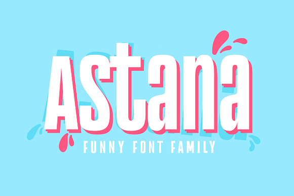 Astana Font in Sans-Serif Fonts - product preview 4
