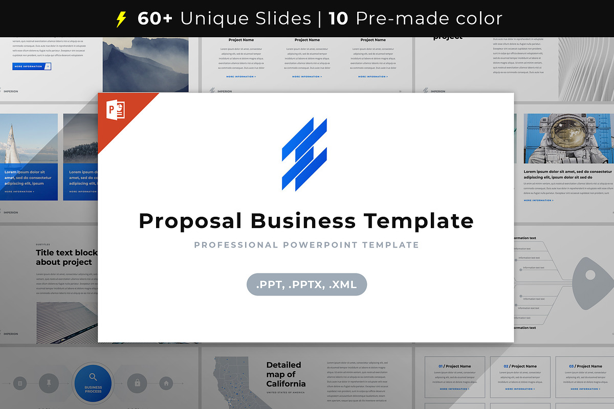 Proposal Business Template PowerPoin in PowerPoint Templates - product preview 8