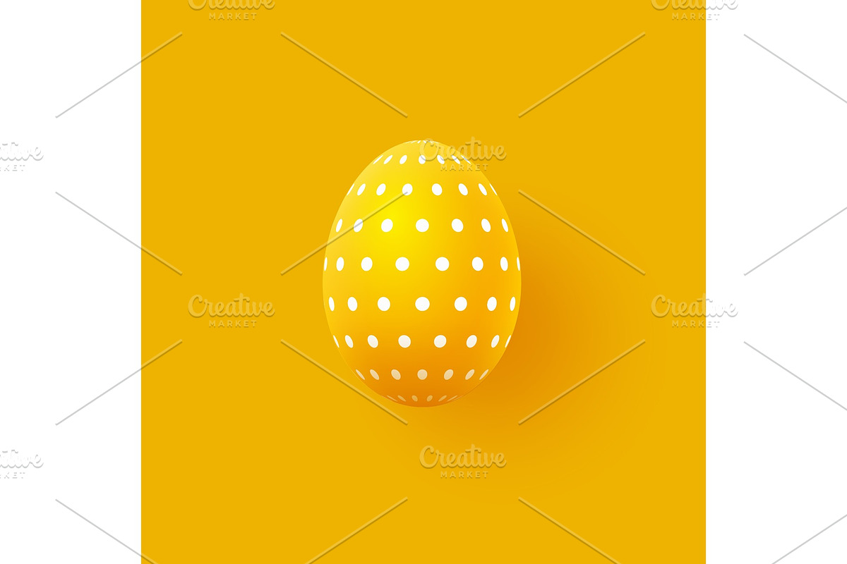 Abstract 3d Easter egg with in Illustrations - product preview 8