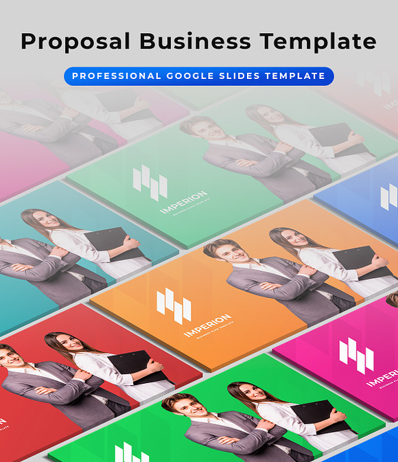 Proposal Business Template Google in Google Slides Templates - product preview 1