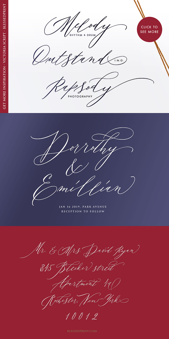 Outstanding Victoria in Tattoo Fonts - product preview 7