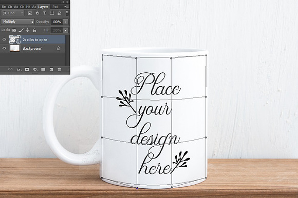 Sublimation white coffee mug mockup in Product Mockups - product preview 1