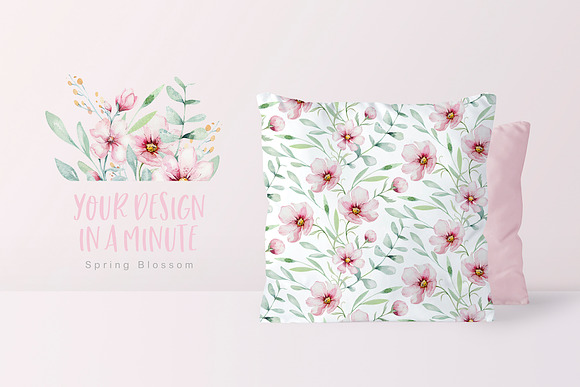 Spring blossom collection in Illustrations - product preview 14
