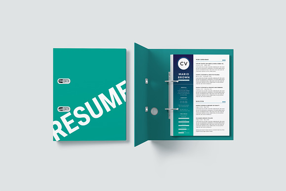 Resume Template 3 pages | CV in Resume Templates - product preview 1