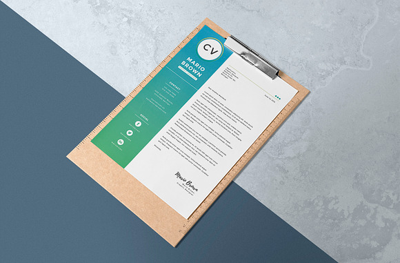 Resume Template 3 pages | CV in Resume Templates - product preview 2