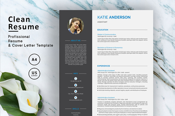 Resume Template (3 Pages)