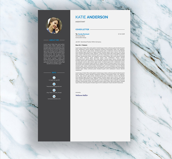 Resume Template (3 Pages) in Resume Templates - product preview 2