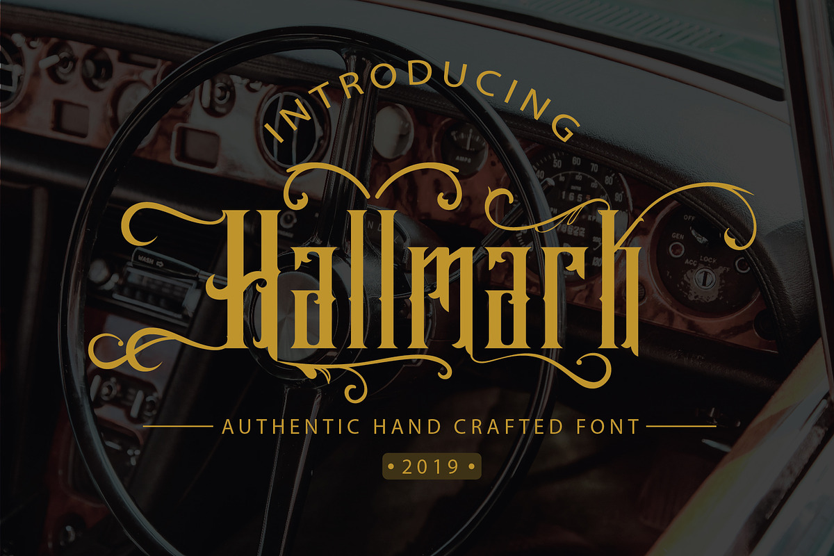 Hallmark in Blackletter Fonts - product preview 8