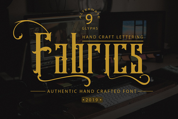 Hallmark in Blackletter Fonts - product preview 2