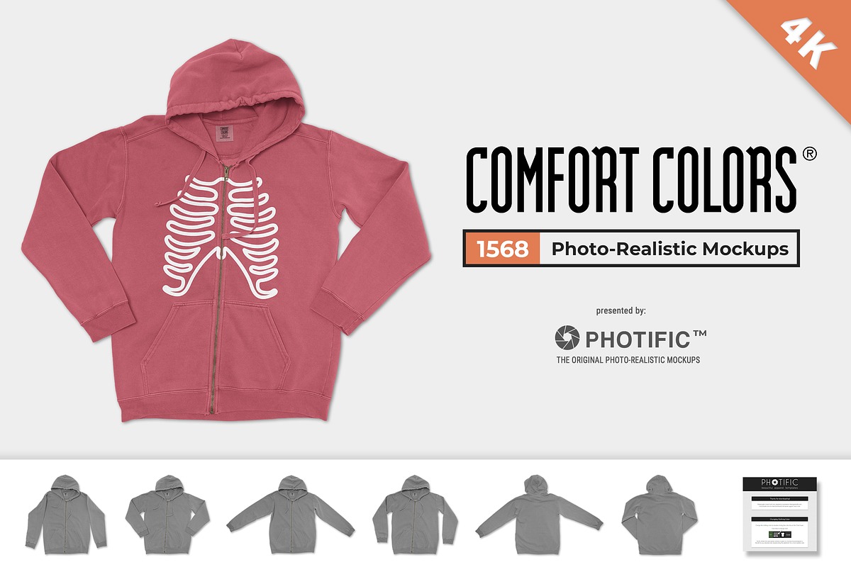 Comfort Colors 1568 Mockups in Product Mockups - product preview 8