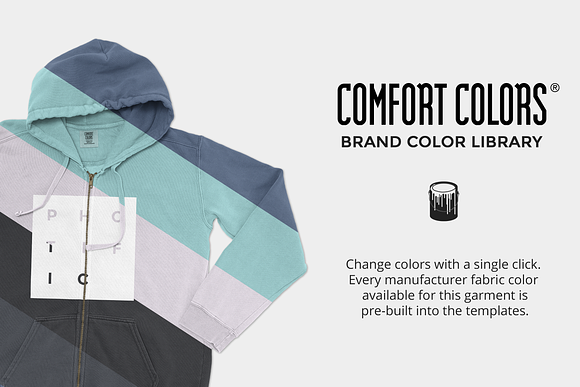 Comfort Colors 1568 Mockups in Product Mockups - product preview 2