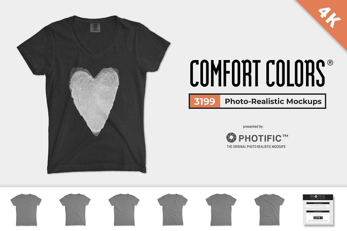 Comfort Colors 3199 Mockups in Product Mockups - product preview 8