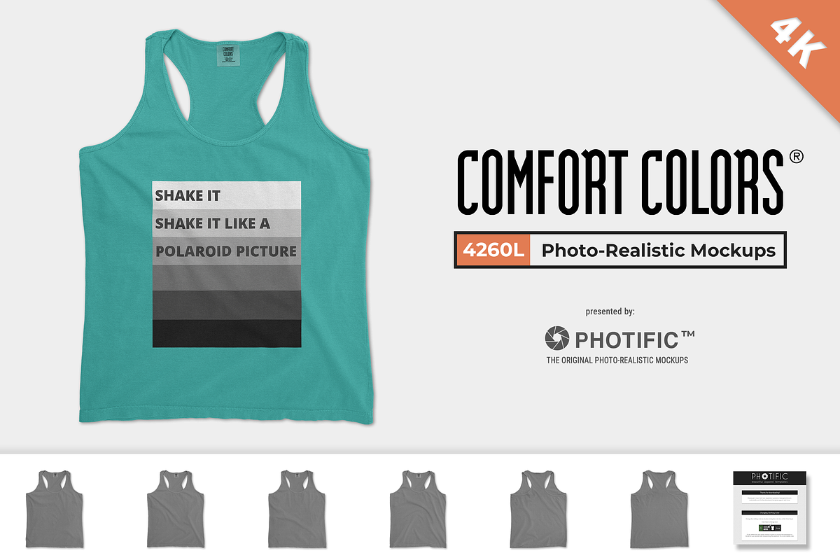 Comfort Colors 4260L Mockups in Product Mockups - product preview 8