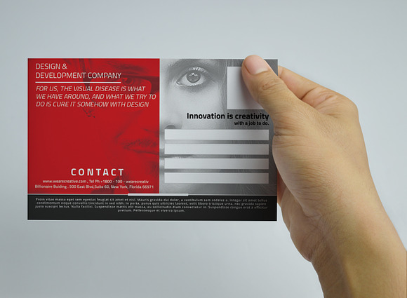 Corporate PostCard in Postcard Templates - product preview 2
