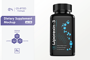 Dietary Supplement Mockup v. 2A