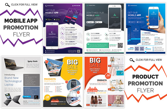 120 Corporate Flyer & Poster Bundle in Flyer Templates - product preview 15