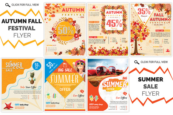 120 Corporate Flyer & Poster Bundle in Flyer Templates - product preview 22