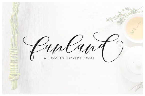 Funland Script in Script Fonts - product preview 8
