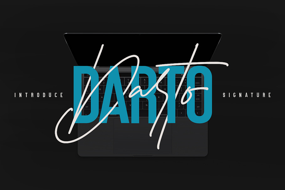 Darto Signature - Free Sans in Script Fonts - product preview 8
