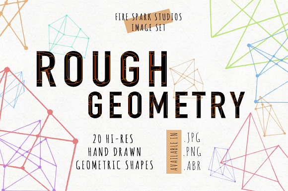 Rough Geometry Illustrations in Objects - product preview 1