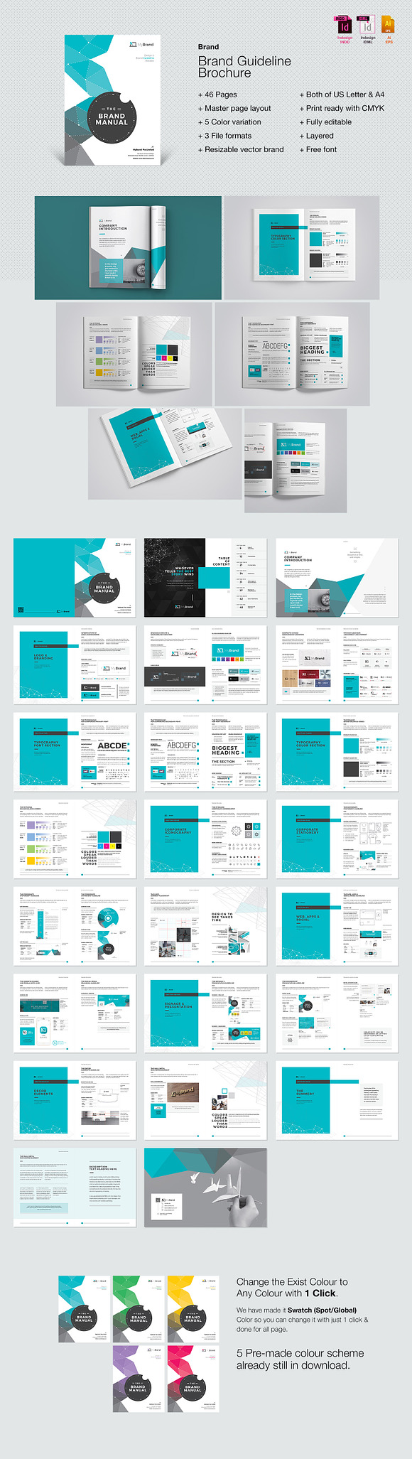 Brochure Bundle | 20 in 1 in Brochure Templates - product preview 2