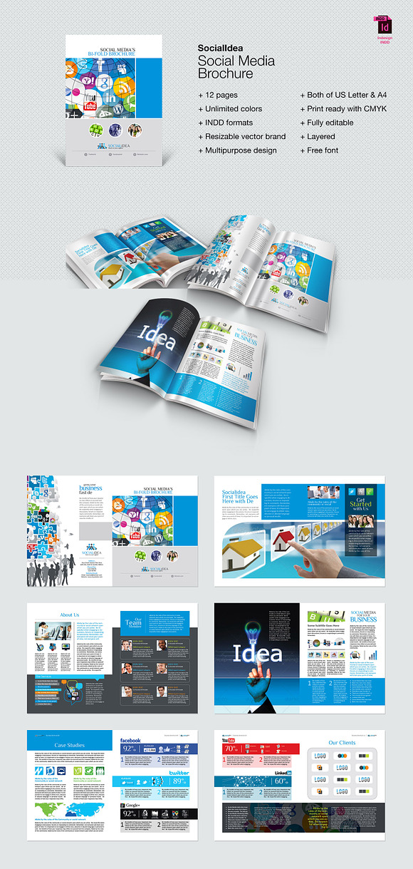 Brochure Bundle | 20 in 1 in Brochure Templates - product preview 16