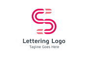 20 Logo Lettering S Template Bundle