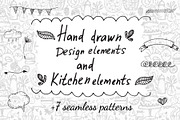 Hand drawn elements