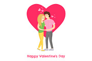 Happy Valentines Day Poster Sweet