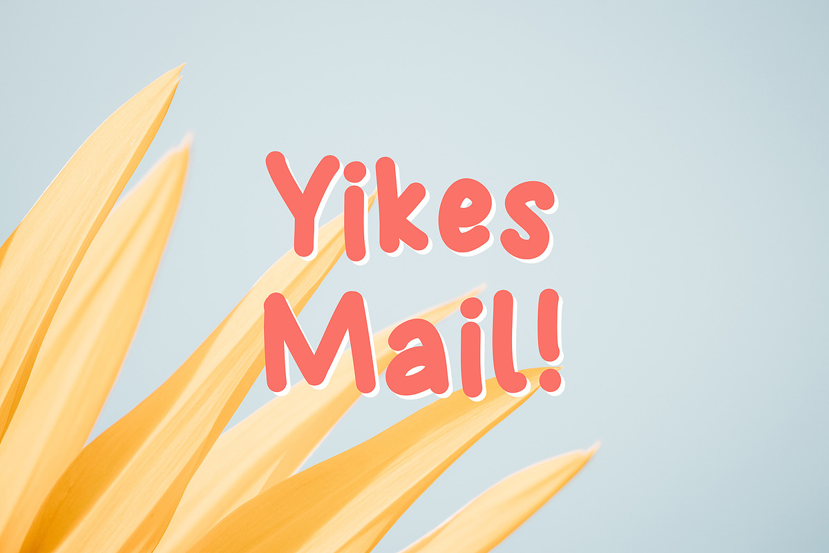 Yikes Mail Rounded Font in Display Fonts - product preview 8