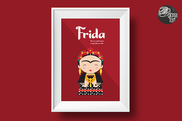 Frida Kahlo in Illustrations - product preview 2
