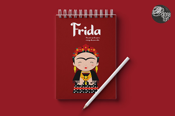 Frida Kahlo in Illustrations - product preview 4