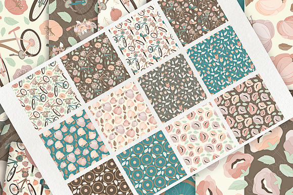 Bicycles 07 - Seamless Patterns 03 in Patterns - product preview 1