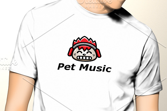 Pet Music Logo Template in Logo Templates - product preview 2