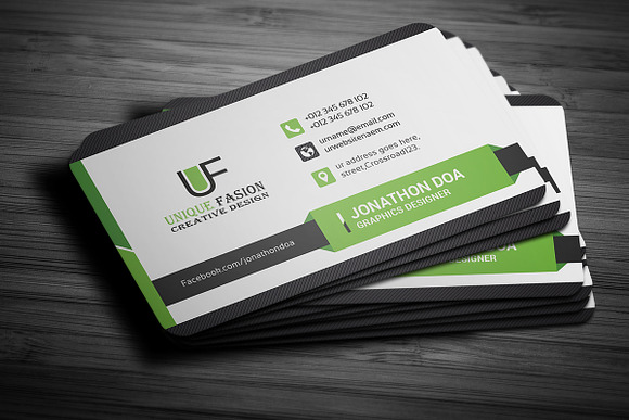 Creative Business Card  in Business Card Templates - product preview 2