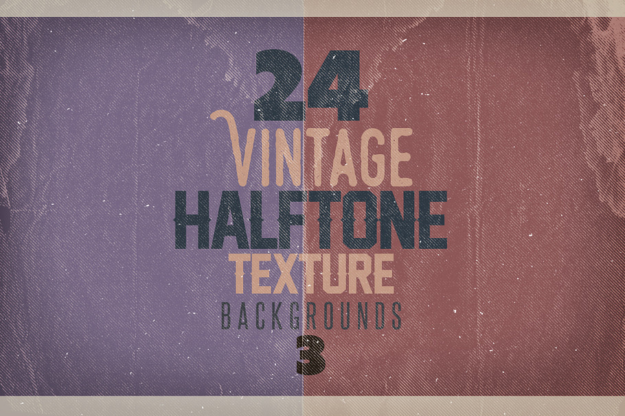 Vintage Halftone Texture Backgrounds
