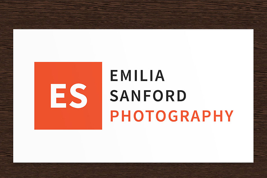Emilia Sanford Photography Logo PSD