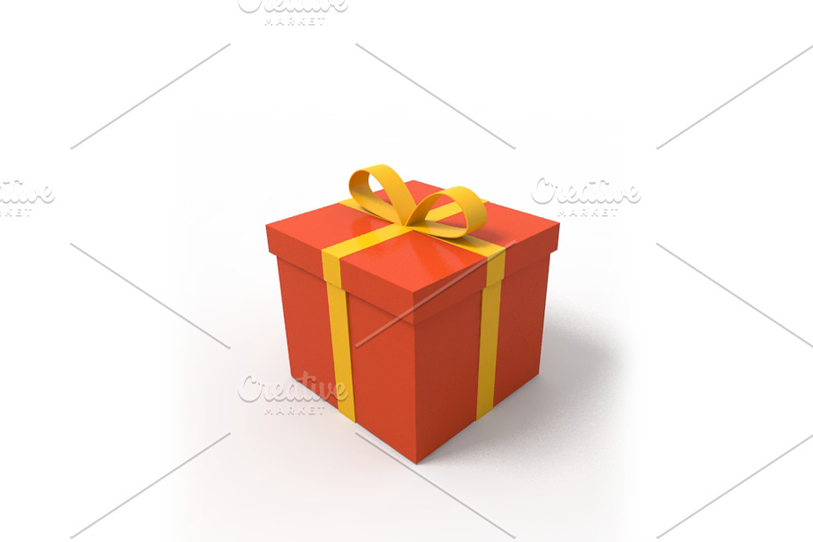 Gift box in Objects - product preview 1