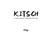 Kitsch — A Kitschy Handwritten Font