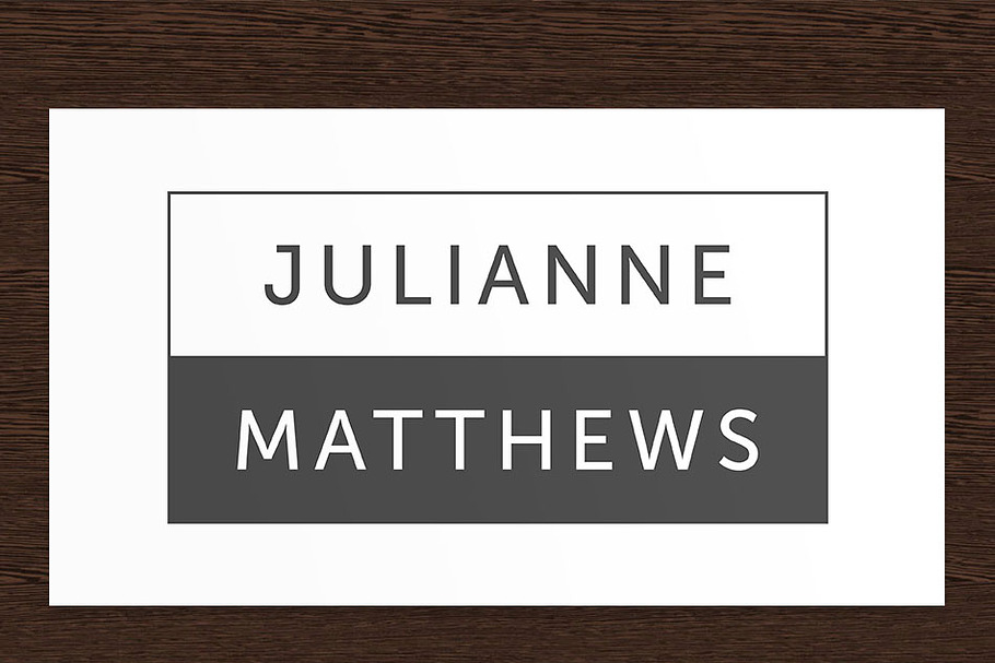 Julianne Matthews Personal Logo PSD