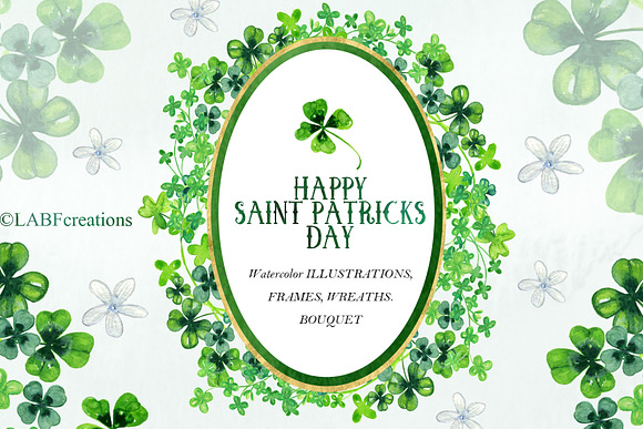 Happy Saint Patricks Day in Illustrations - product preview 4